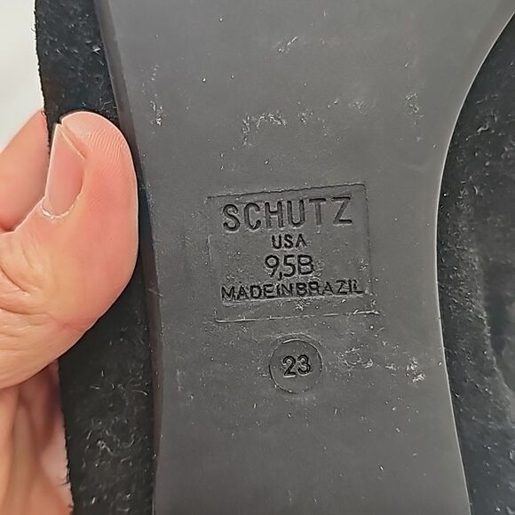 SCHUTZ SUEDE SHOES SIZE 9.5B - Picture 7 of 9